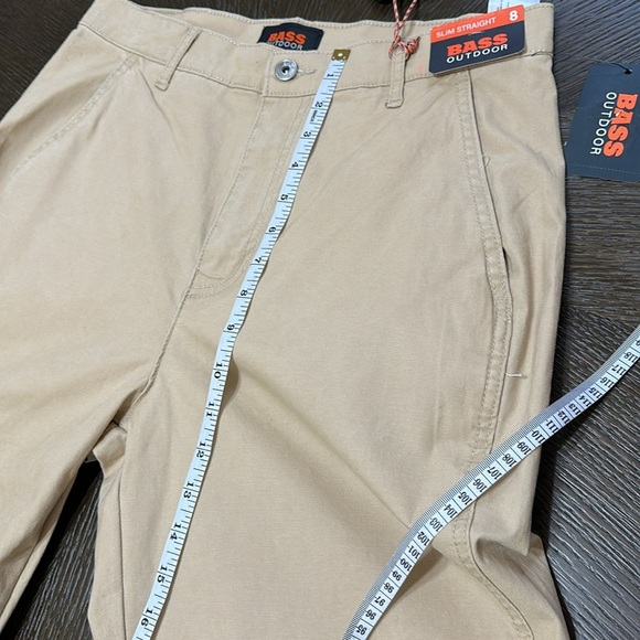 NWT Bass Outdoor Women's Stretch-Canvas Anywhere Pants, Irish Cream, Size‎ 8 - Picture 9 of 13